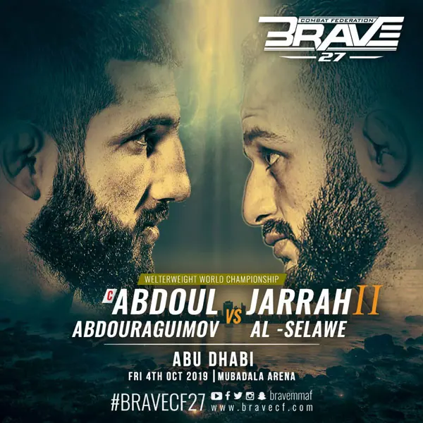 BRAVE CF returns to Abu Dhabi with the most anticipated rematch of the year