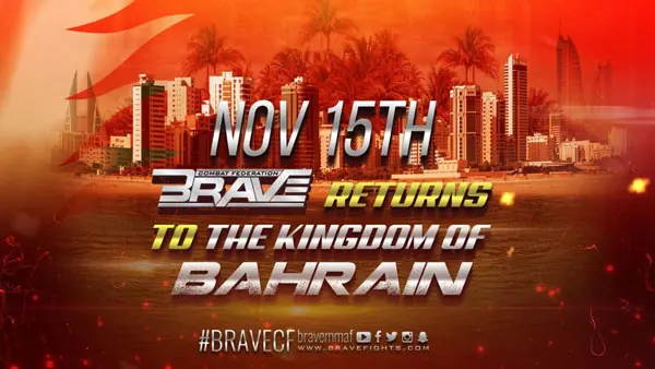 BRAVE CF announces five more events around the world for 2019