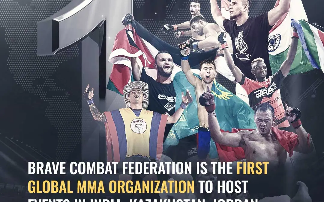 The MMA trailblazer: how BRAVE CF took the sport to ten new countries