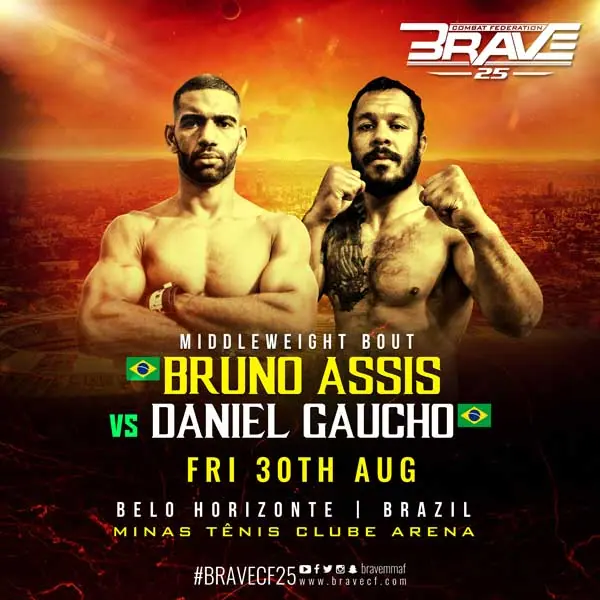 Bruno Assis vows to win at BRAVE 25 and then fight for the title: I deserve it