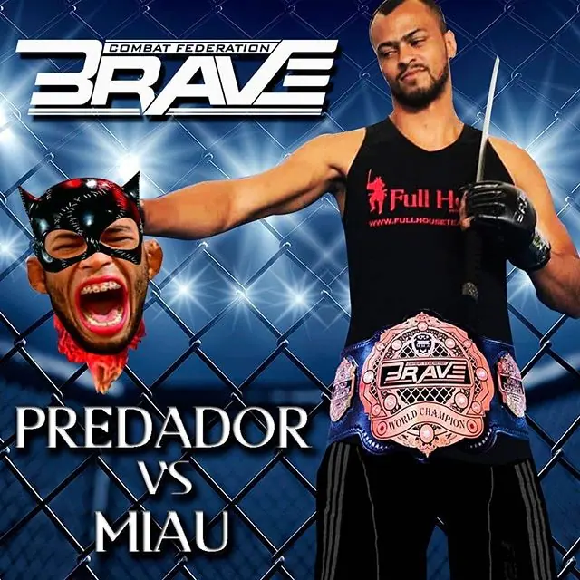 Cleiton Predator vows to make champ Luan Miau cry in pain at BRAVE CF 25