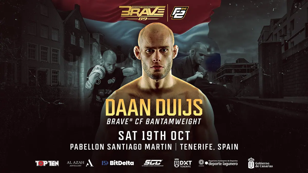 Not your typical Dutch fighter: Judo specialist Daan Duijs out to dominate at BRAVE CF 89
