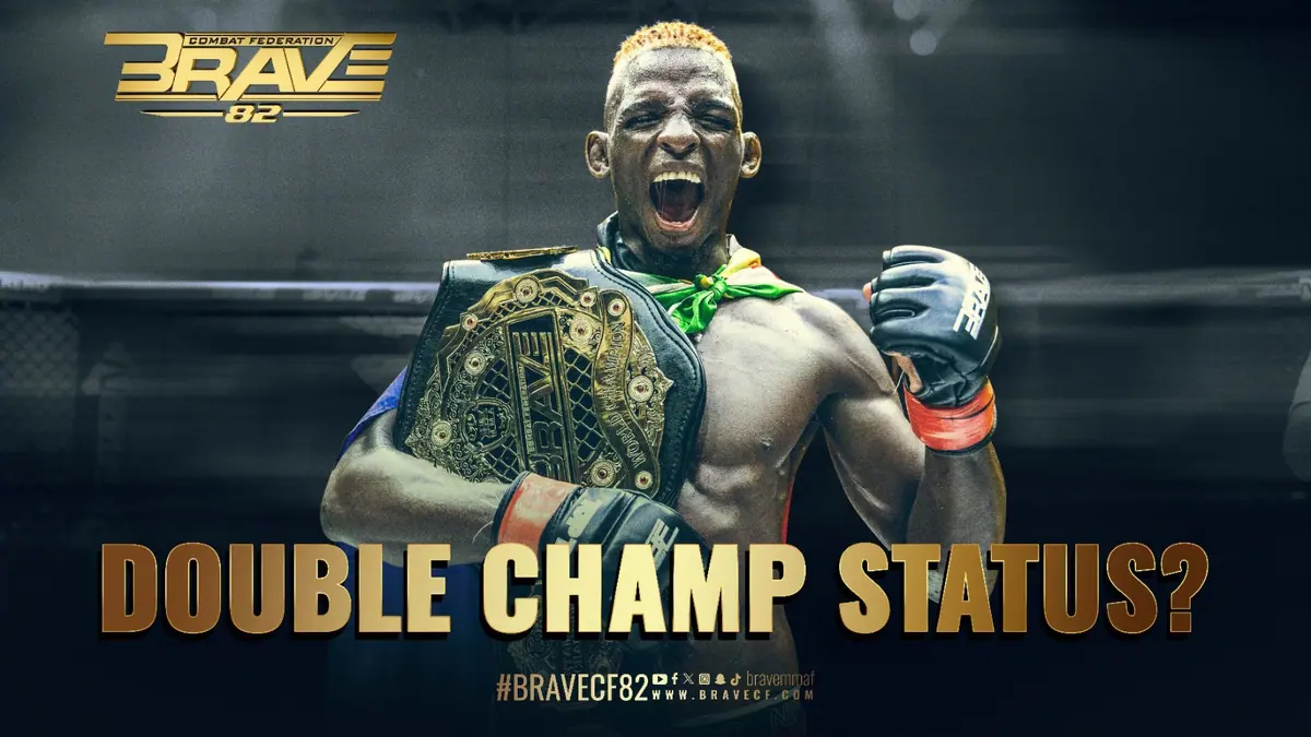 Nkosi Ndebele calls out Featherweight champ Nemat Abdrashitov in search of double BRAVE CF gold