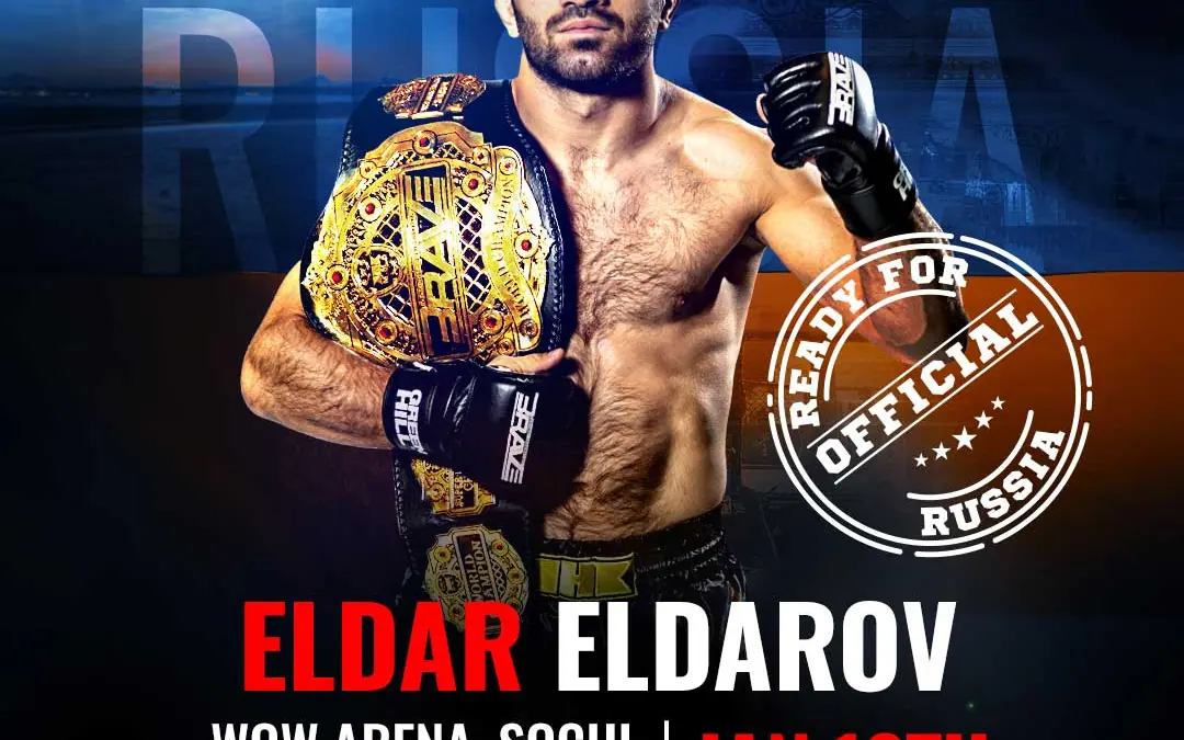 BRAVE CF Super Lightweight king Eldar Eldarov: Shaping young minds and making history