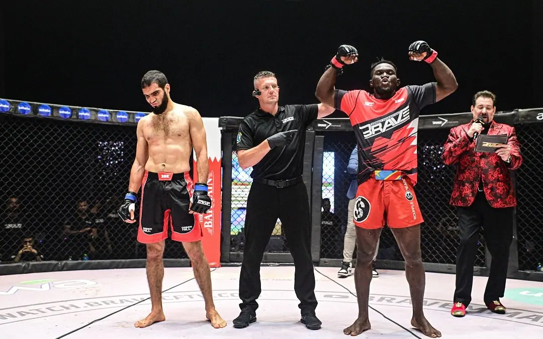 VIDEO: New MMA African star Eliezer Kubanza is celebrated home following debut BRAVE CF win
