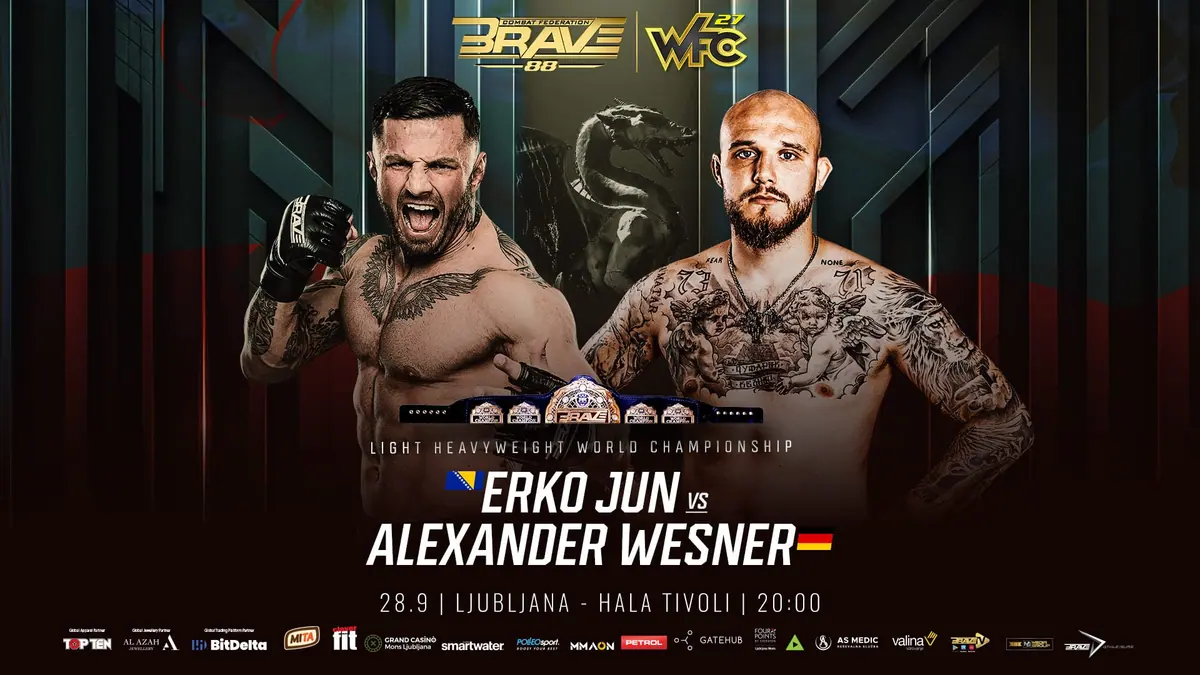 Alexander Wesner: ready to shock the world and shatter Erko Jun's dreams at BRAVE CF 88