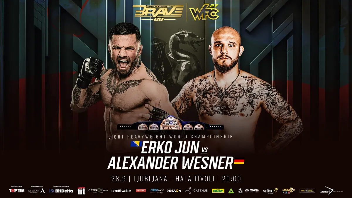 The biggest fight in BRAVE CF’s Light Heavyweight division goes down in Slovenia
