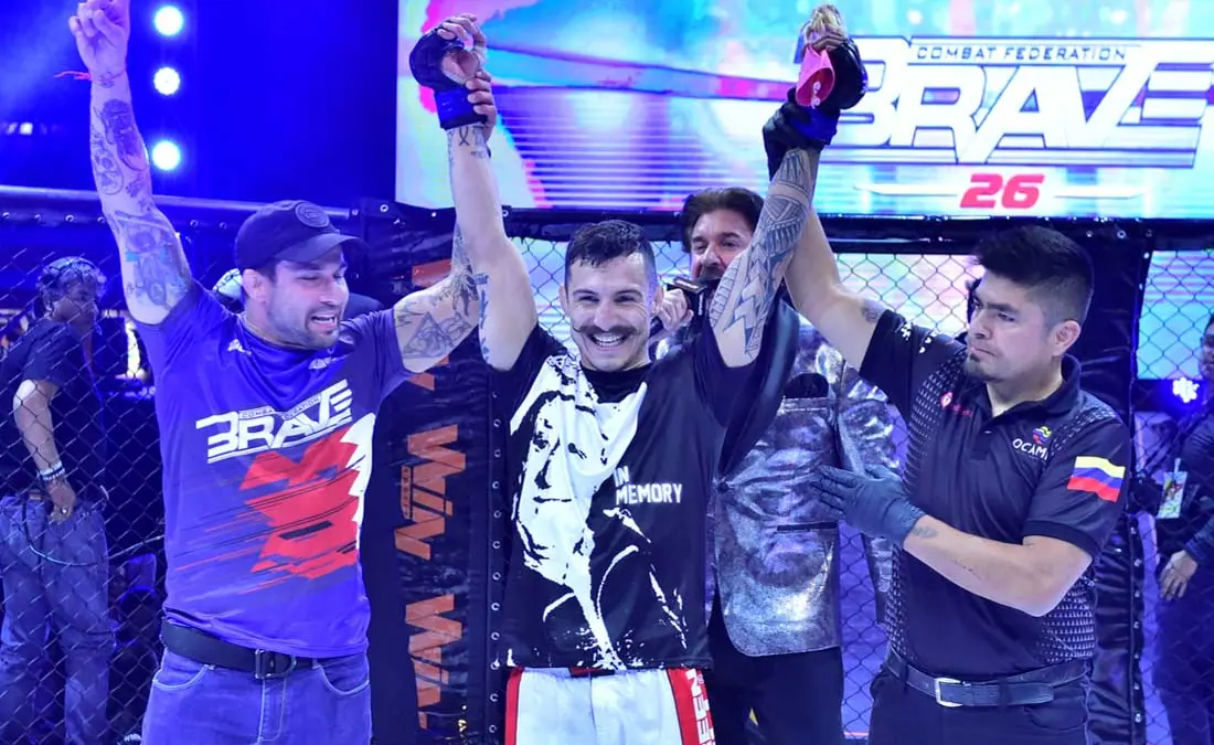 BRAVE CF made history by introducing international MMA action to Colombia