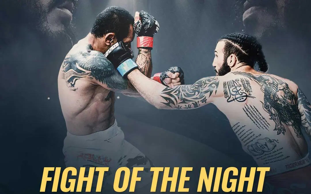 Epic title contest between Fakhreddine and Gaucho earns fight of the night at BRAVE CF 41