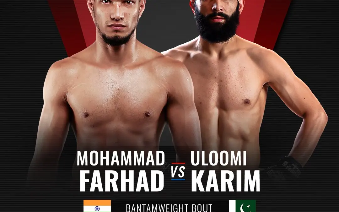 India vs Pakistan: Mohammad Farhad to take on Uloomi Karim at BRAVE CF 47, in Bahrain