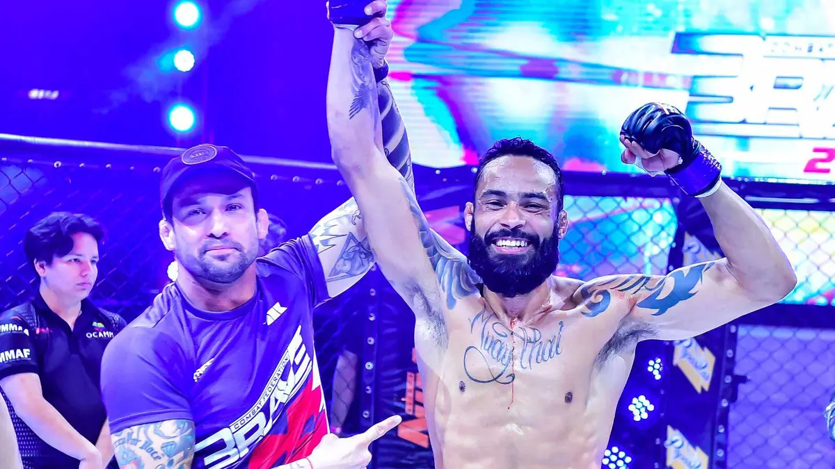 Kickboxer Felipe Silva found MMA through mentor Cristiano Marcello and never looked back
