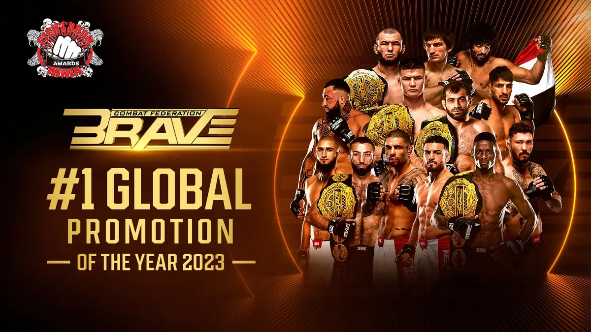 BRAVE CF earns #1 Global Promotion Award following historic year