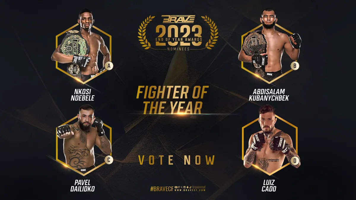 BRAVE CF Awards: champions and surging contenders on the hunt for Fighter of The Year