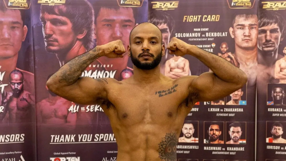 BRAVE CF 85 Weigh-In results: India vs Pakistan fighters make weight ahead of historic event