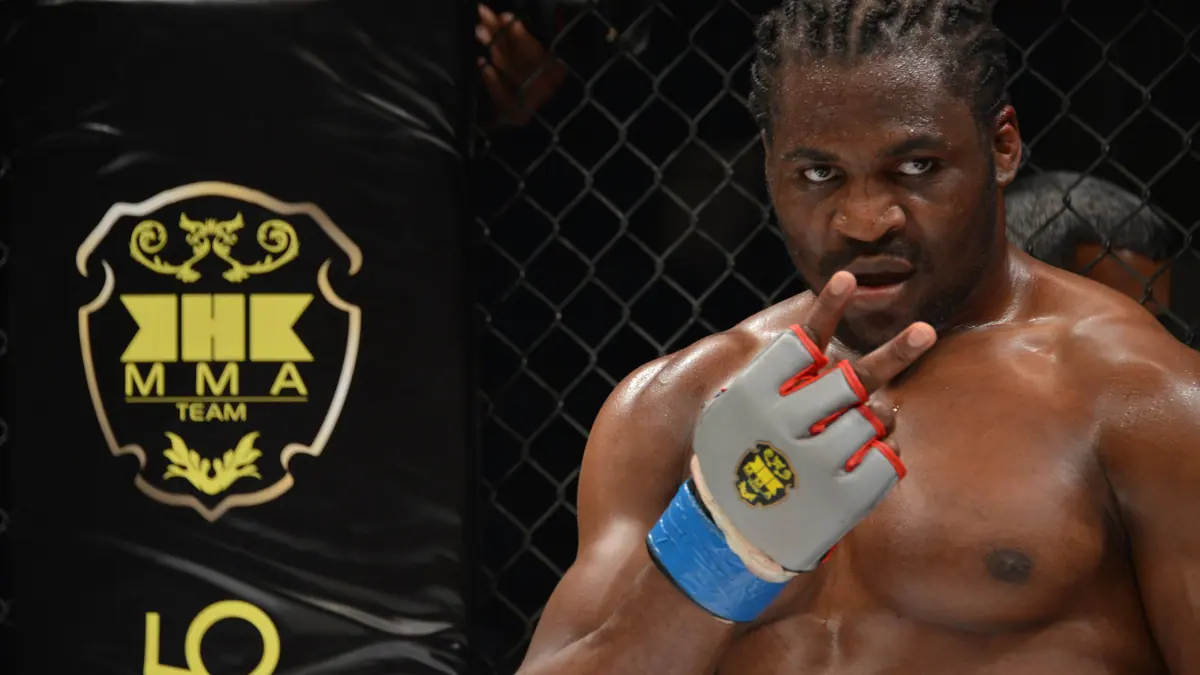 Bahrains KHK MMA showcased Francis Ngannou to the world for the first time