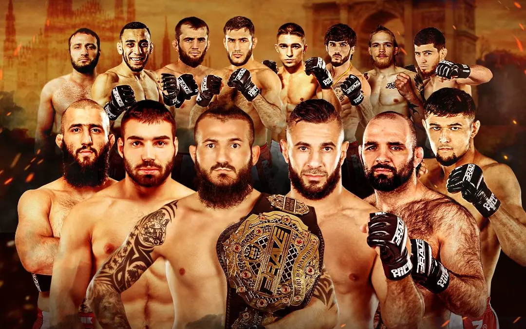 BRAVE CF Reiterates Commitment To MMA Development Through Italy Debut Fight Card