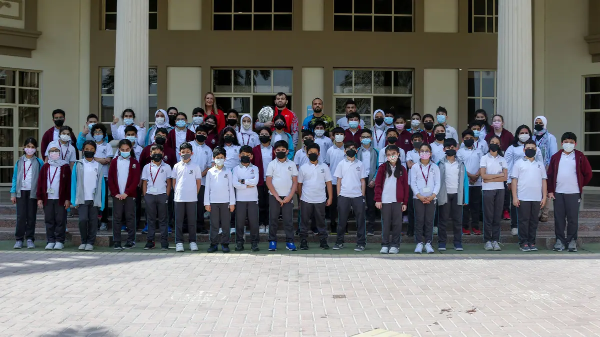 Hamza Kooheji Stops By ARKIS To Inspire The Next Generation, Gifts Students Tickets To BICW
