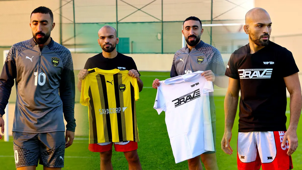 Football Superstar Mahdi Al-Humaidan Backs Hamza Kooheji Ahead of BRAVE CF 91: 'Make Bahrain Proud!'
