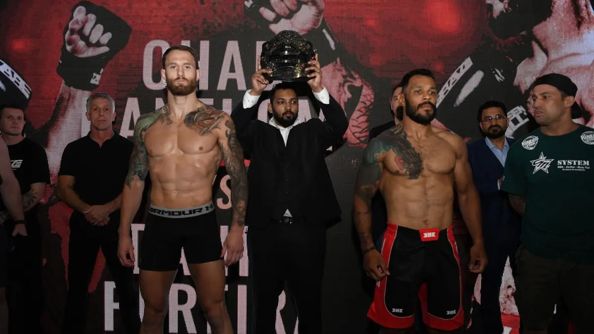 BRAVE CF 31 weigh-ins: inaugural Middleweight title fight gets the green light