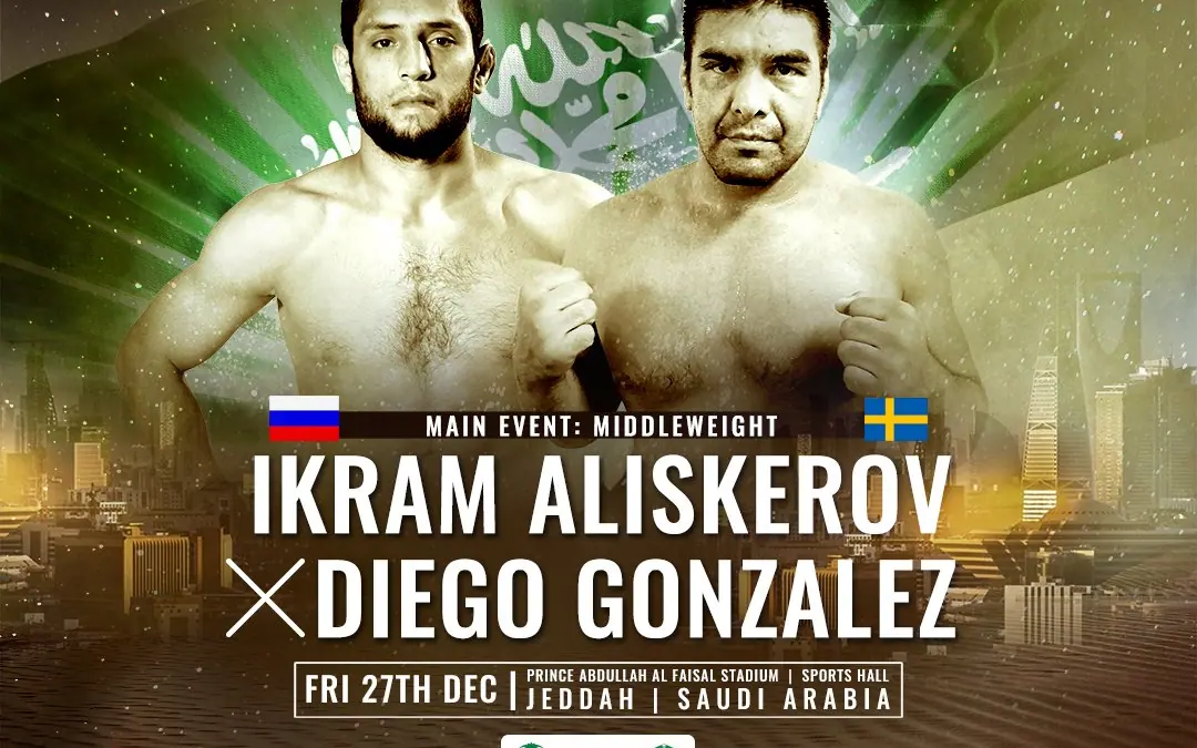 Middleweights Aliskerov and Gonzalez to meet at BRAVE CF 33s main event