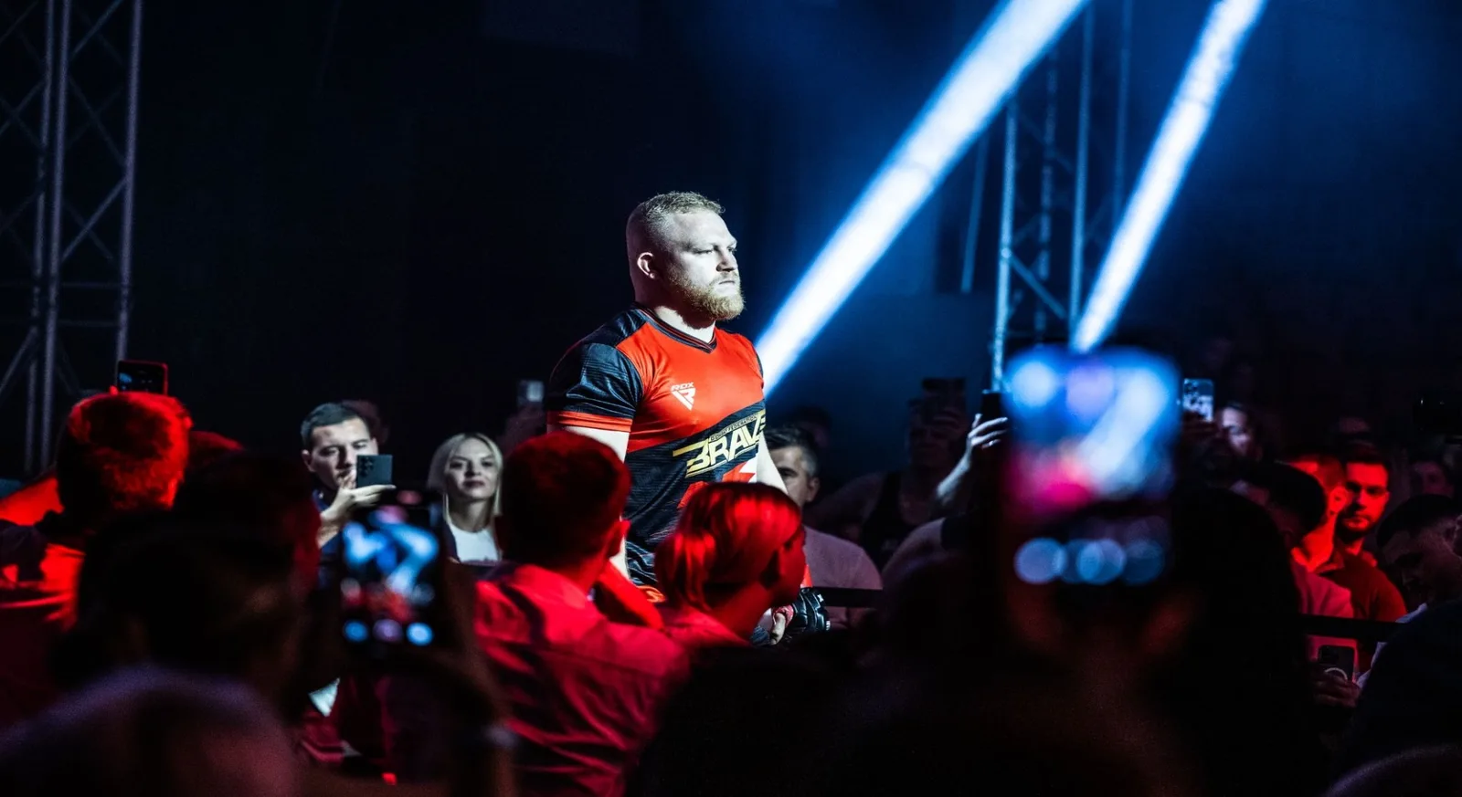 MIHA FRLIC CHARGES TOWARD HISTORIC GOLD AT BRAVE CF 106