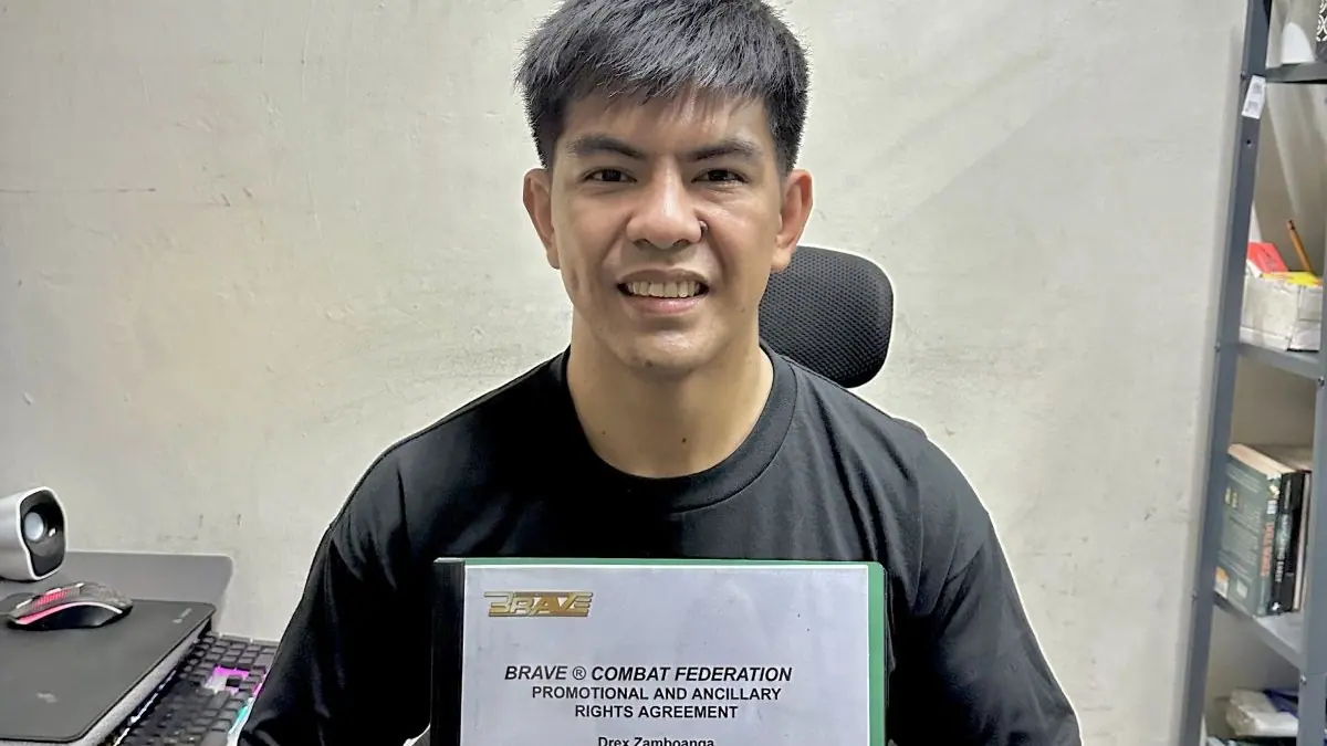 Filipino Spitfire Drex Zamboanga Gears Up For BRAVE CF Debut In 2026