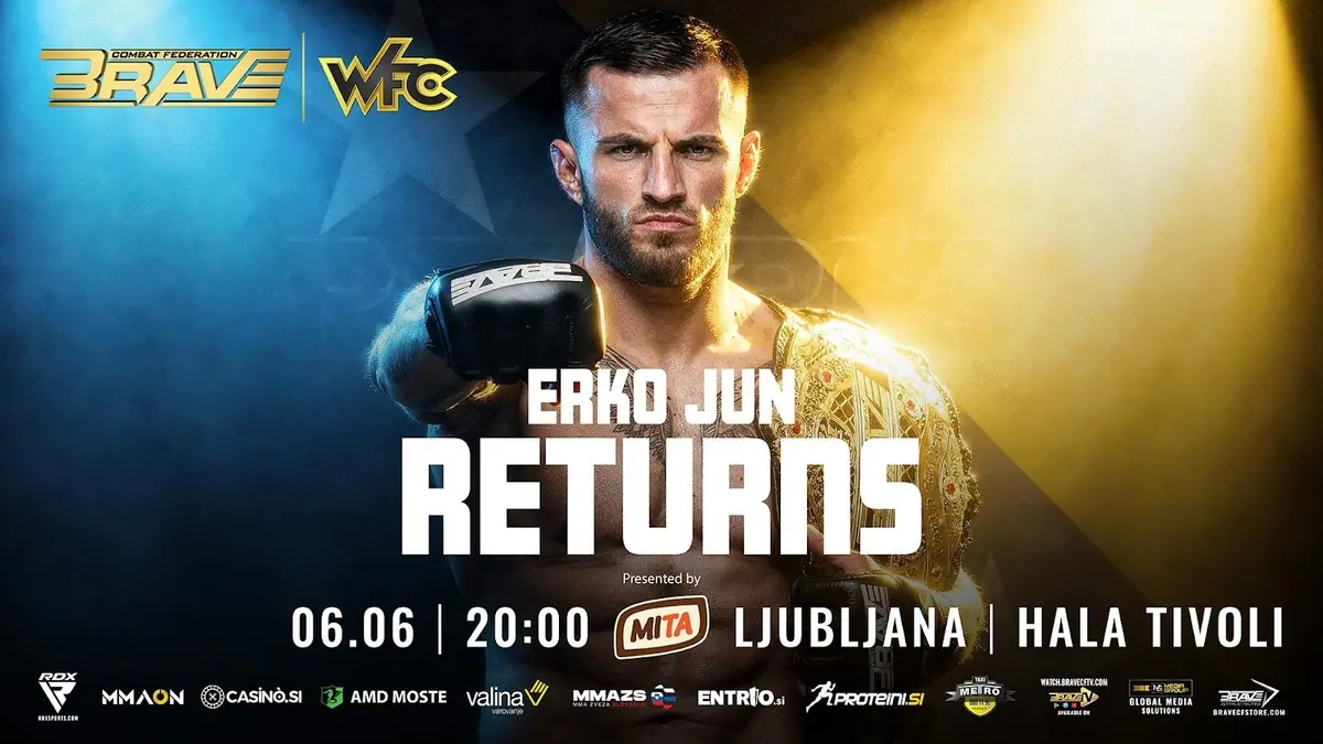 BRAVE CF LIGHT HEAVYWEIGHT KING ERKO JUN SET FOR HIGHLY ANTICIPATED RETURN