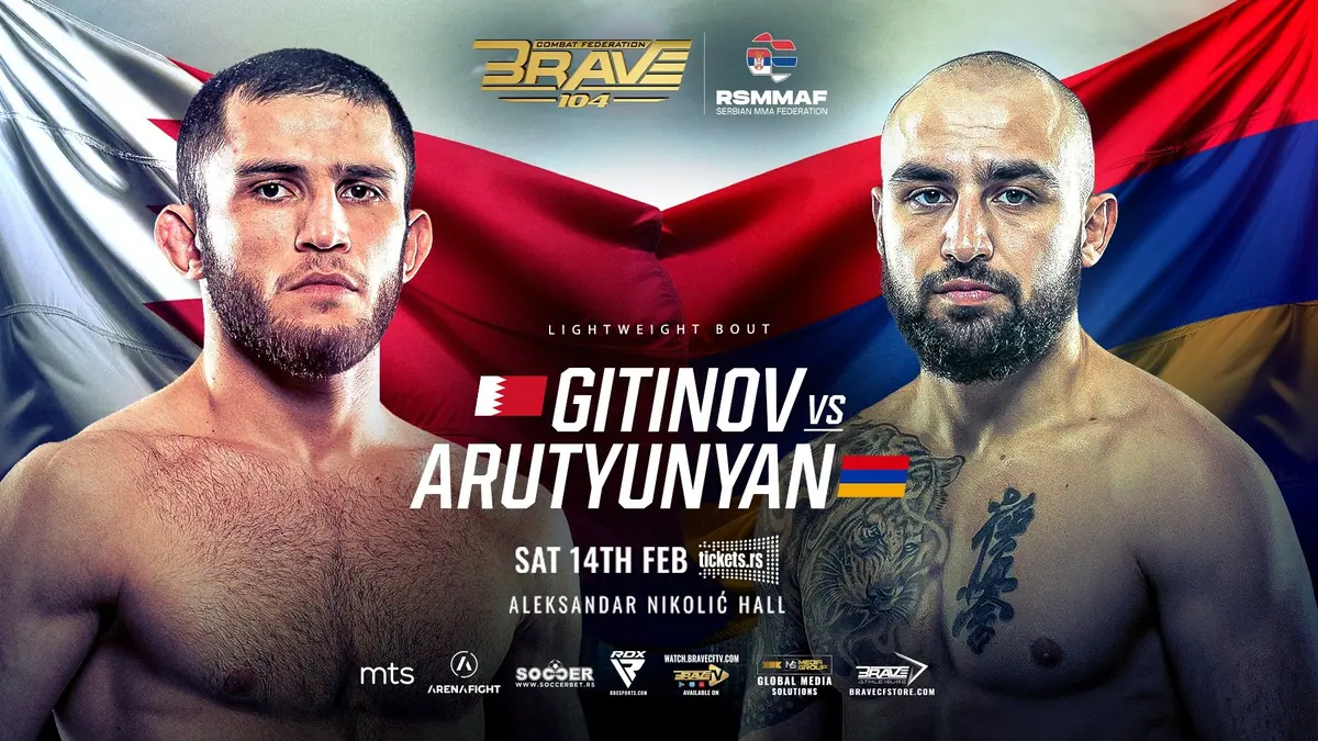 Ramazan Gitinov Eyes Defining Moment At BRAVE CF 104 In Serbia
