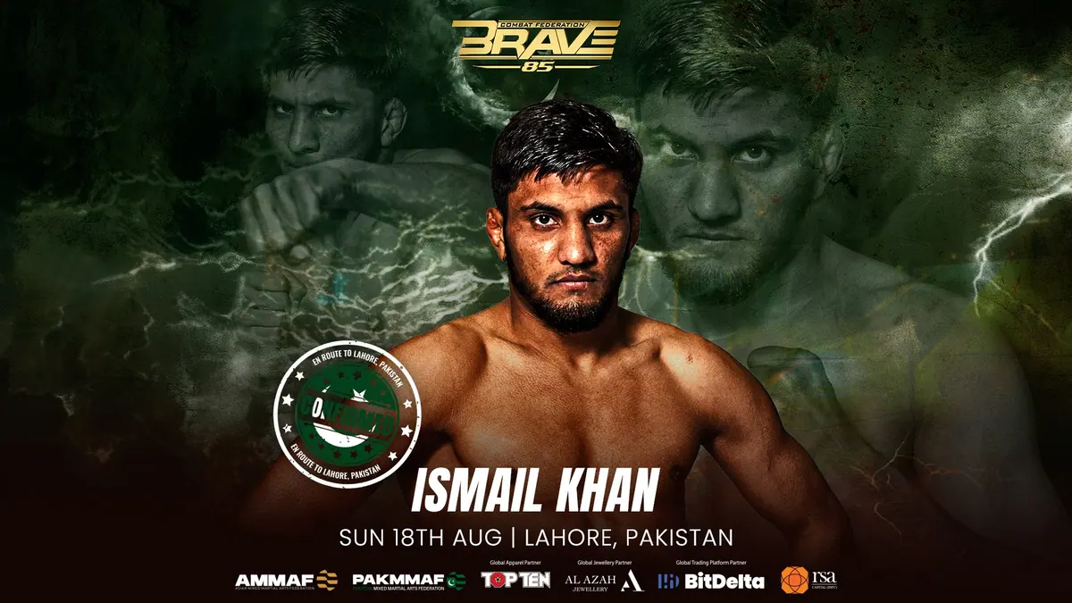 BRAVE CF 85's Ismail Khan: fighter by chance, champion by choice
