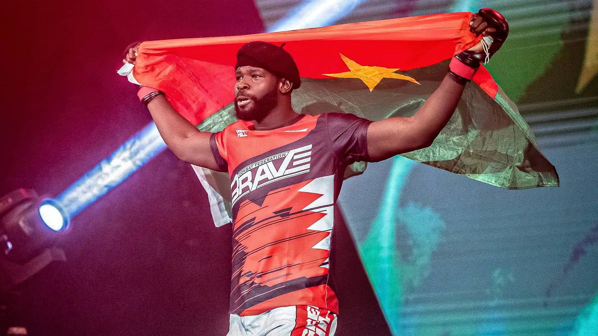 Burkina Faso becomes 80th country to be represented at BRAVE CF with Israel Mano