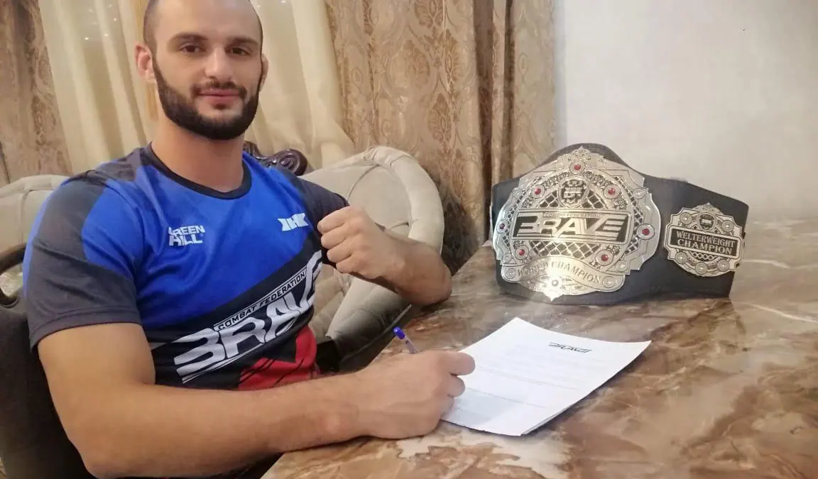 BRAVE CF re-signs Arab legend and World Champion Jarrah Al-Selawe to new multi-fight deal