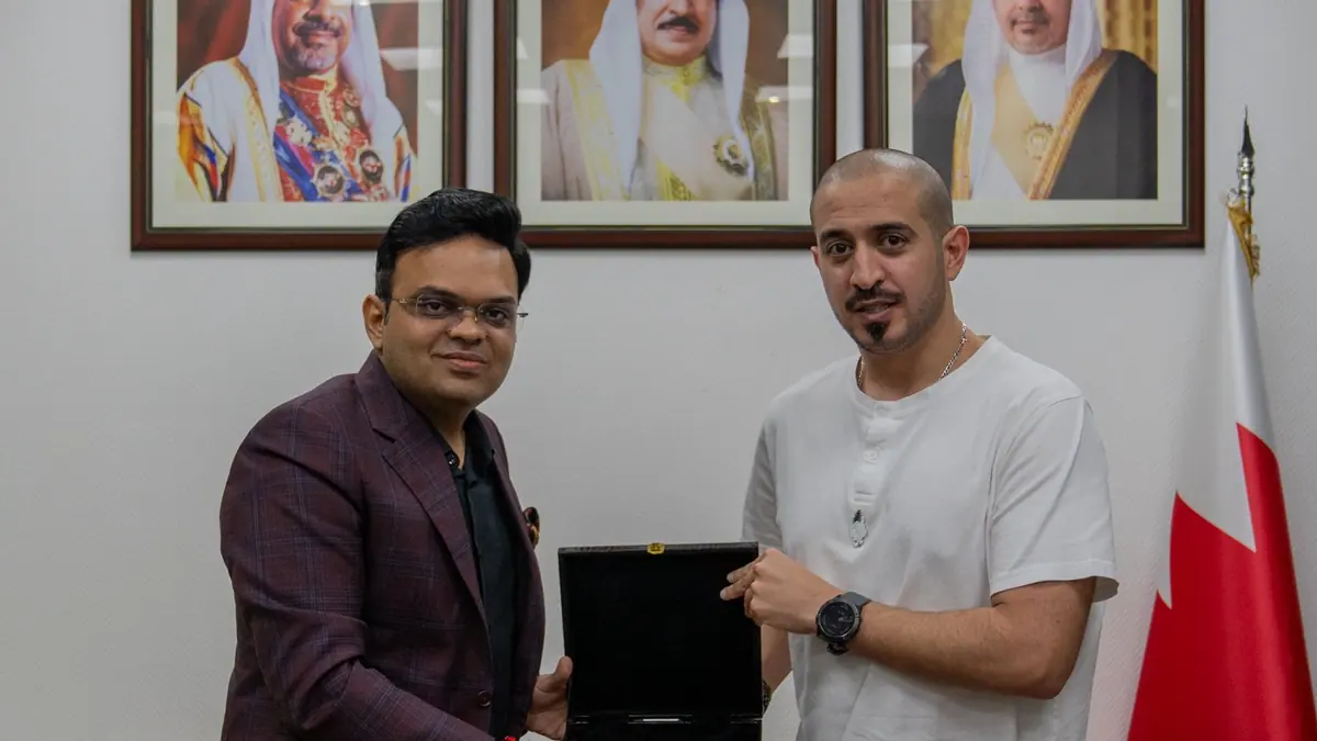 Asian Cricket Council President and BCCI Honorary Secretary, Jay Shah arrived in Bahrain to attend BRAVE CF 80 and the IMMAF Asian Championship