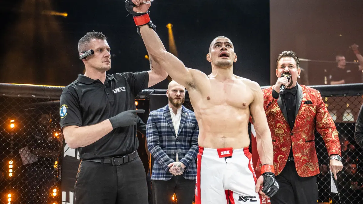 BRAVE CF 68: Lutterbach makes statement with first-round TKO win, calls out Eldar Eldarov