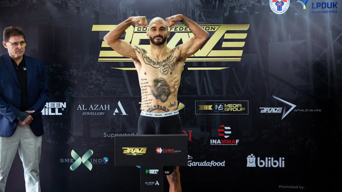 BRAVE CF 76 Official Weigh-Ins: main event official, all fighters make weight