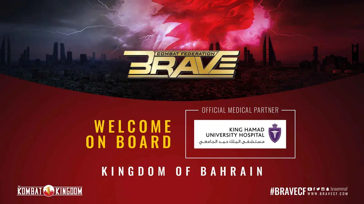 BRAVE CF partners up with King Hamad Hospital for Kombat Kingdom series