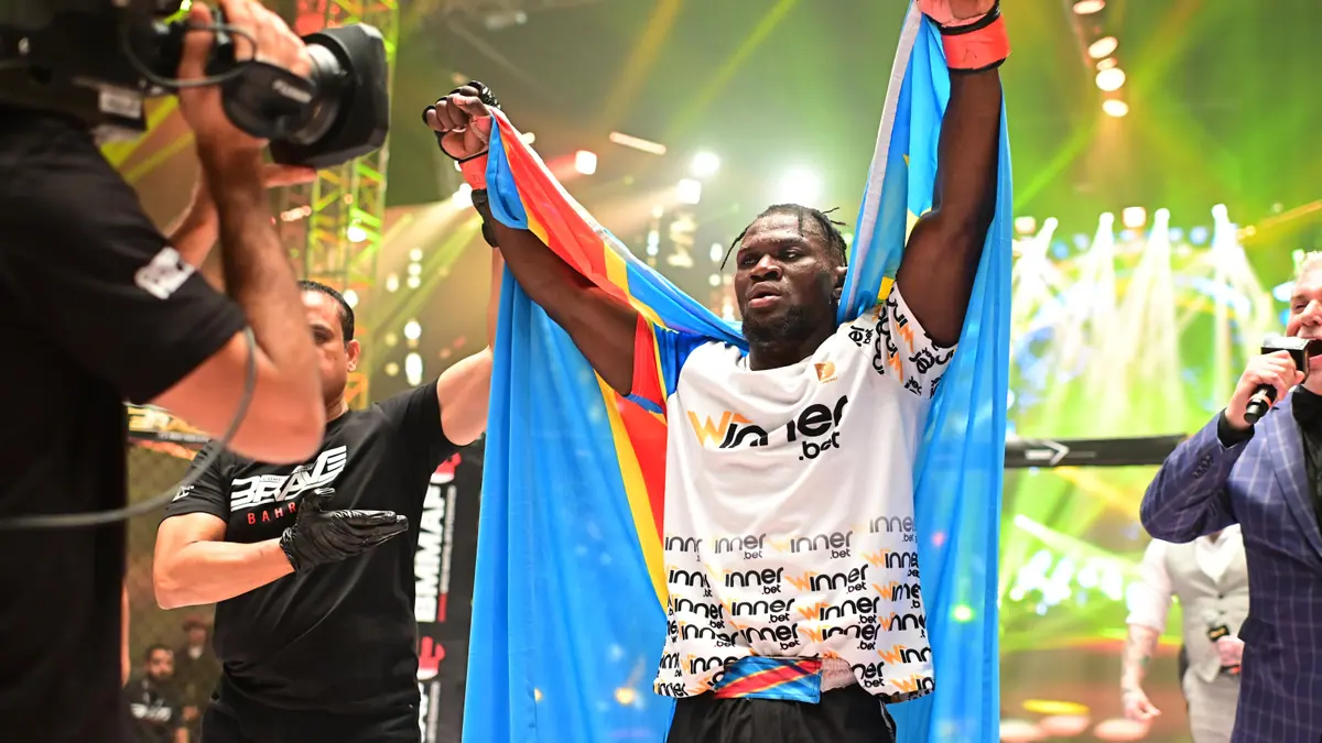 Eliezer Kubanzas fans cheer him on in Democratic Republic of the Congo after sensational win at BRAVE CF 79