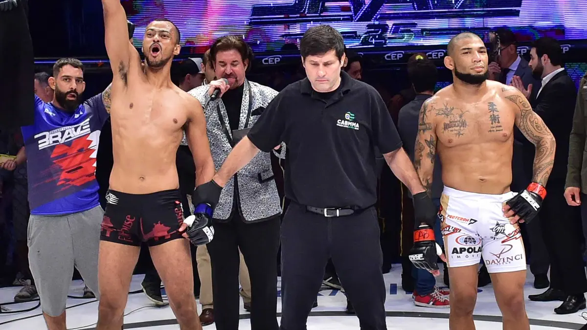 Luan Miau campaigns for rematch against Cleiton Predator, at BRAVE CF 35