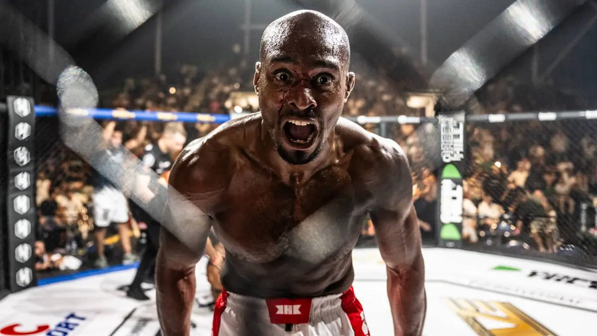 Owner of KO of the Year at BRAVE CF 74, Levy Carriel trades expletive-filled barbs with original opponent