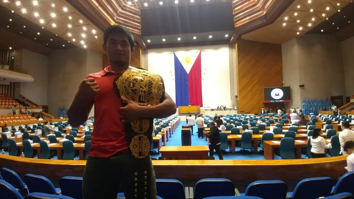 BRAVE CF world champion Stephen Loman honored in Philippines House of Representatives