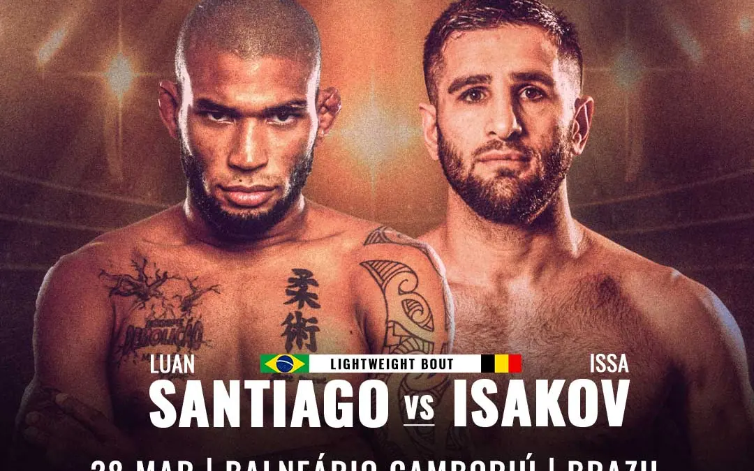 Former BRAVE CF champ Luan Miau takes on Issa Isakov in Brazil