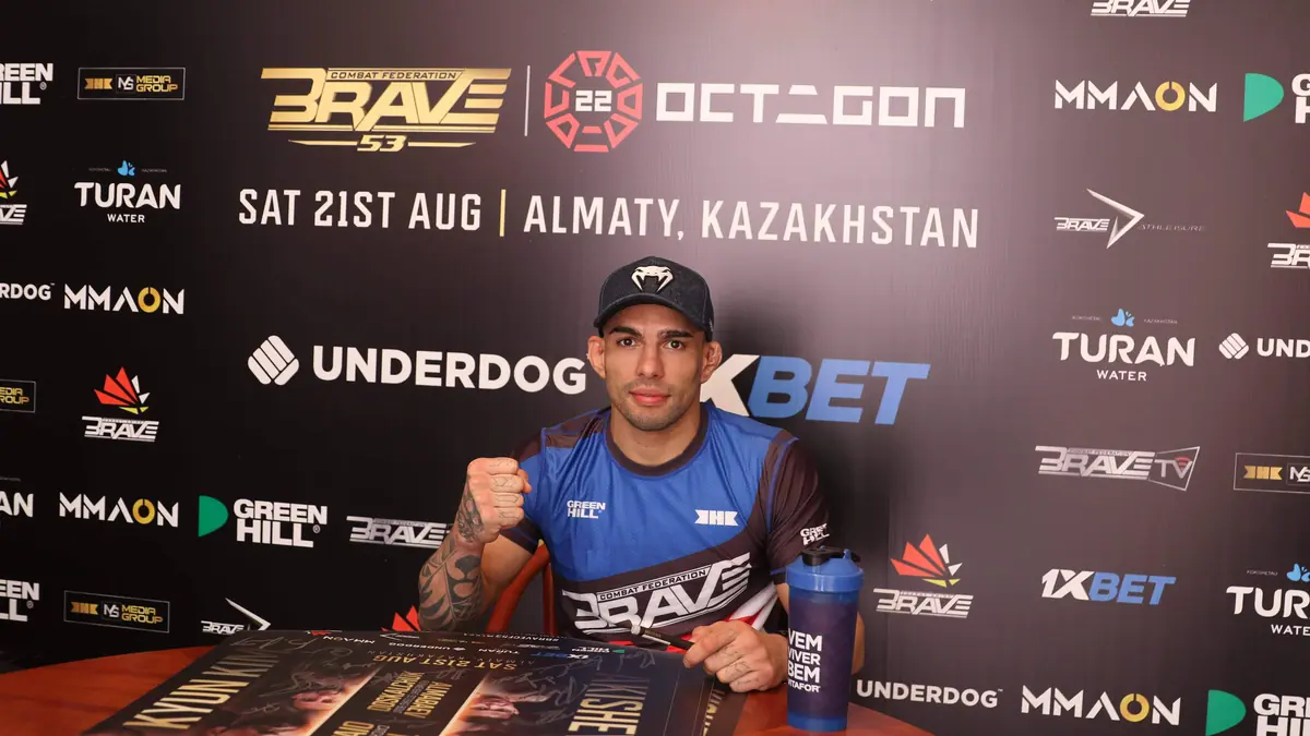 With new opponent, Lucas Martins goes for BRAVE CF Record: I want to make history