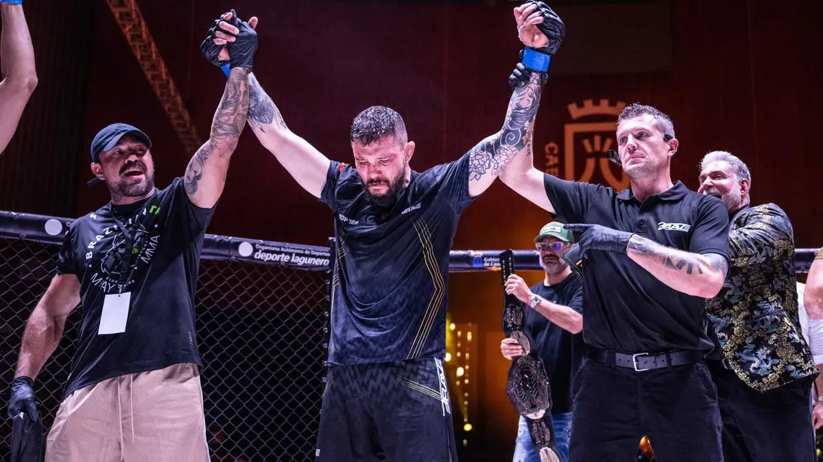 The New Brazilian Storm is here! Luiz Cado becomes sixth BRAVE CF world champion from Brazil