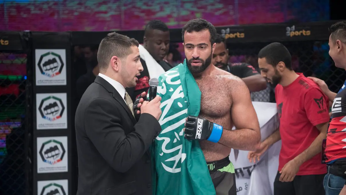 Saudi Arabias Mostafa Rashed Neda: BRAVE CF has made a great impact in the Arab world