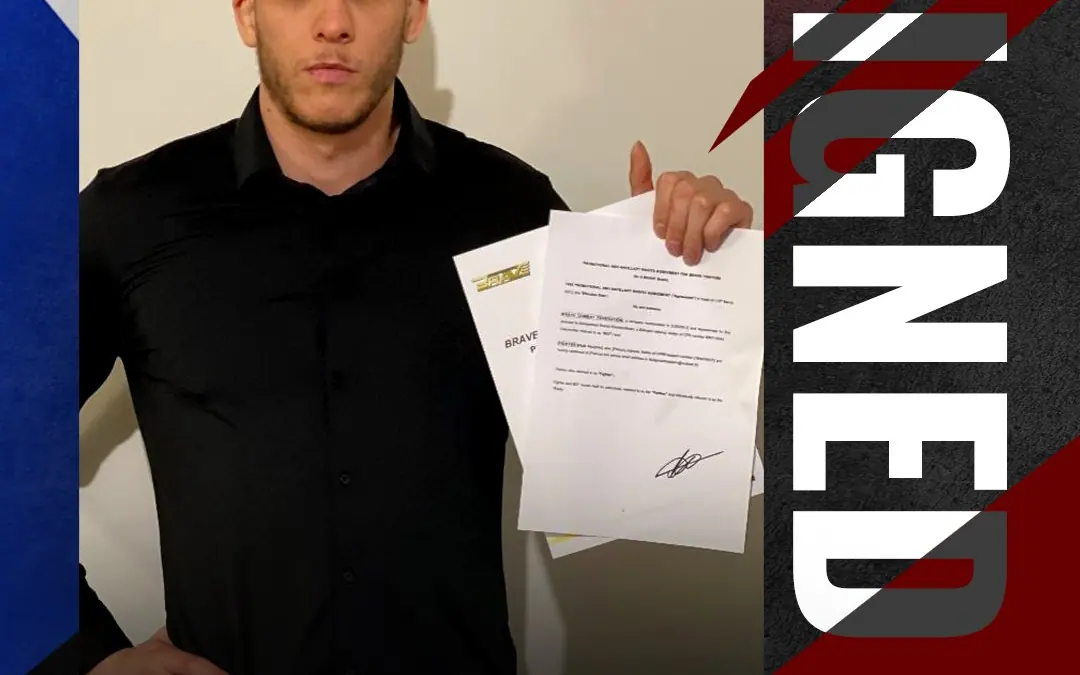 Top French Light Heavyweight Malik Merad joins BRAVE CF, plans to try Middleweight run