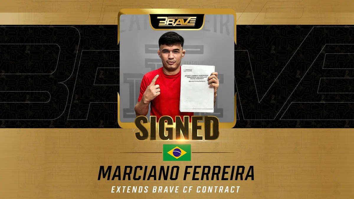 Brazilian Flyweight Sensation Marciano Ferreira Renews Contract with BRAVE CF