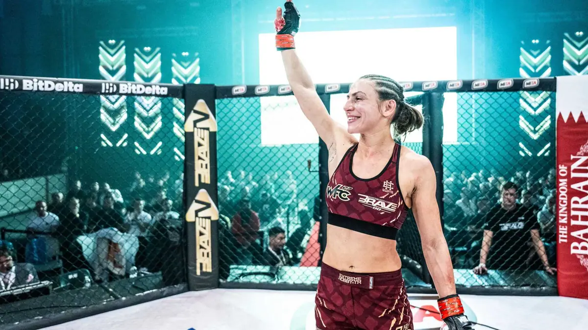 Marina Spasic showcases why she’s the best female fighter in the Balkans with BRAVE CF masterpiece