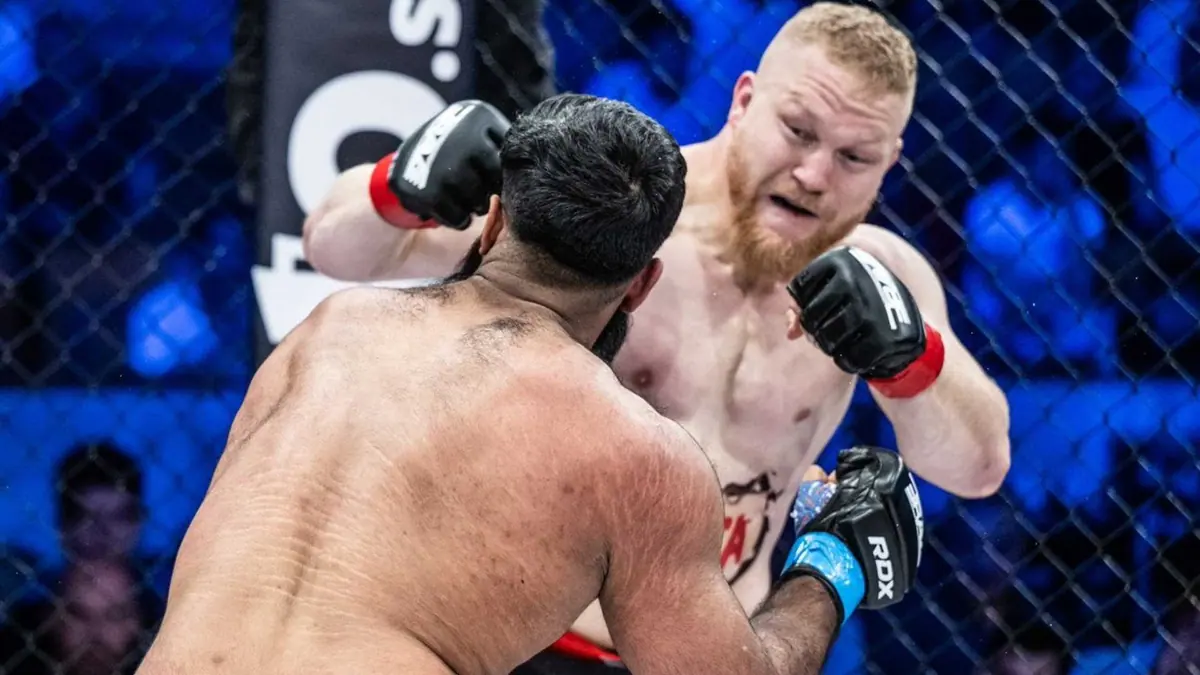 Miha Frlic Delivers Statement Knockout Over Kamali in Heavyweight Battle at BRAVE CF 96
