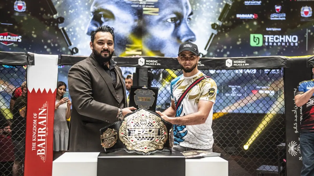 Former BRAVE CF fighter, MMA superstar Muhammad Mokaev touches down in Bahrain for BRAVE CF 80