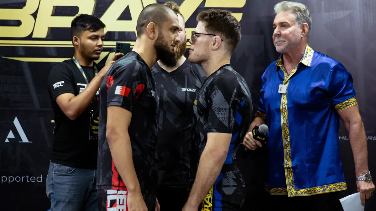 Intense face-offs in Indonesia set the tone for BRAVE CF 76 fight night