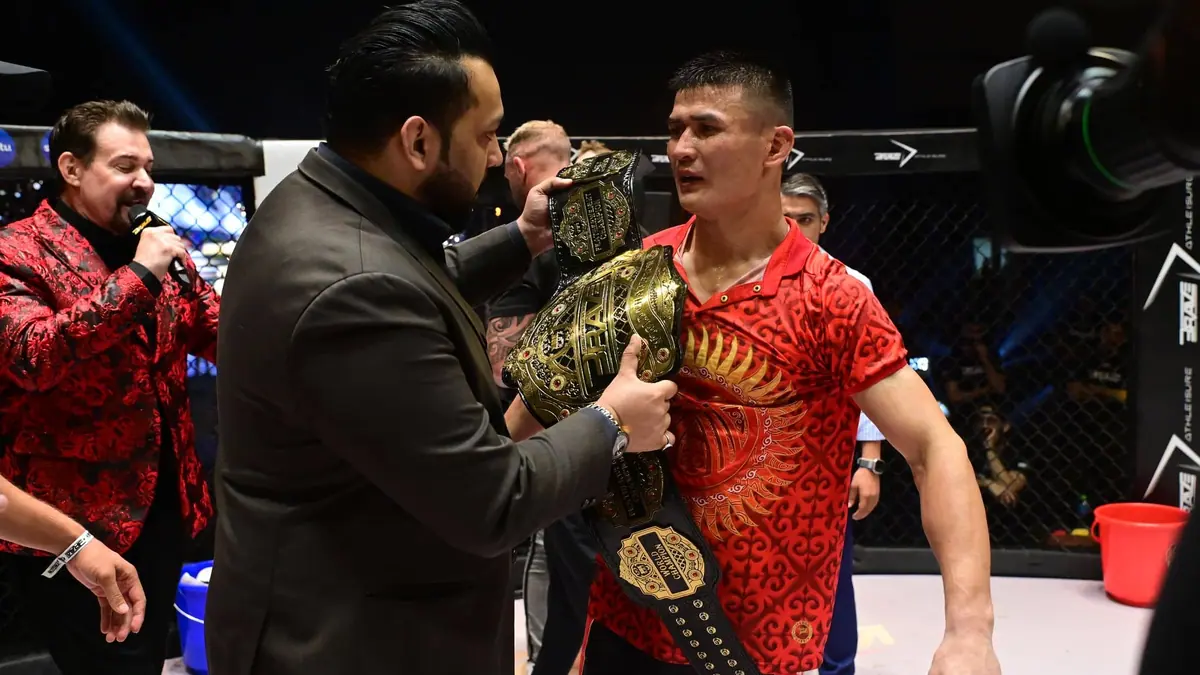 BRAVE CF 72 Results: Nemat flips the script, outlasts Roman Bogatov to win the world title